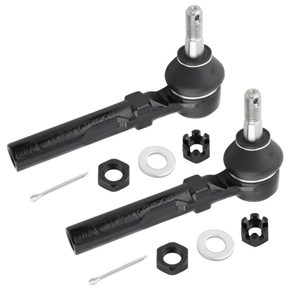 BOXI Qty(2) Front Outer Tie Rod Ends Fit for Rendezvous Terraza 2002-2007 | Chevy Classic Malibu Uplander 1997-2009 | Alero Cutlass 1997-2004 | Aztek Grand Am Montana 1999-09 | Relay 2005-07 | ES3455
