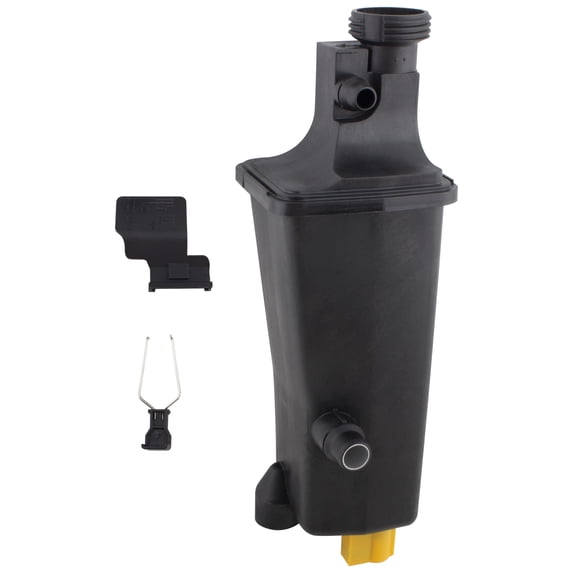 BOXI Radiator Coolant Tank Overflow Expansion Bottle Reservoir With Sensor Without Cap Replacement for BMW E46 / E53 / E83 | Replaces OE# 17117573781