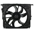 thumbnail image 1 of BOXI Radiator Cooling Fan Assembly Compatible for BMW 528i 530i 535i xDrive 640i xDrive 740i 740Li xDrive F01 F02 F06 F10 F11 F12 2009-2015 3.0L l6 | Replaces # 17428509741 17427599493 17427802943, 1 of 8