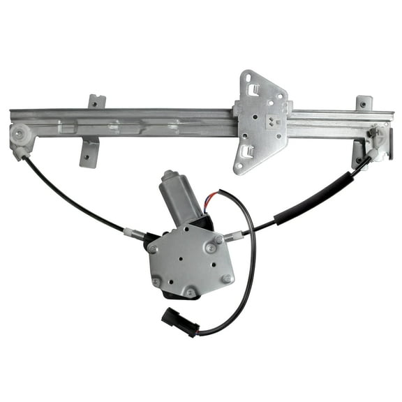 BOXI Rear Left Driver Side Power Window Regulator with Motor for Dodge Dakota Quad Cab 2000 2001 2002 2003 2004 / for Dodge Durango 1998 1999 2000 2001 2002 2003 | Replace 55256495AF
