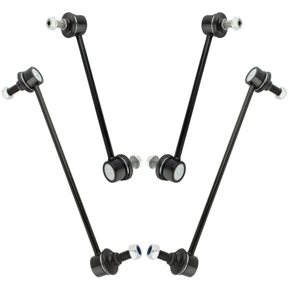BOXI (Set of 4) 2x Front Stabilizer Sway Bar End Links + 2x Rear Stabilizer Sway Bar End Links Suspension Kit Fit for Saturn Ion 2003 2004 2005 2006 2007 | Replace K80252 K90313