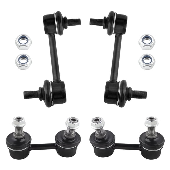 BOXI (Set of 4) Front & Rear Stabilizer Sway Bar End Link Set Fit for Chevrolet Prizm 1998-2002 for Geo Prizm 1993-1997 for Toyota Celica 1994-1999 for Toyota Corolla 1993-2002 | Replace K90124 K9545