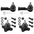 thumbnail interactive-video image 1 of Detroit Axle Front Lower Control Arms + Outer Tie Rod Ends For Mazda 3 & 5 (2004–2009) 1 of 3