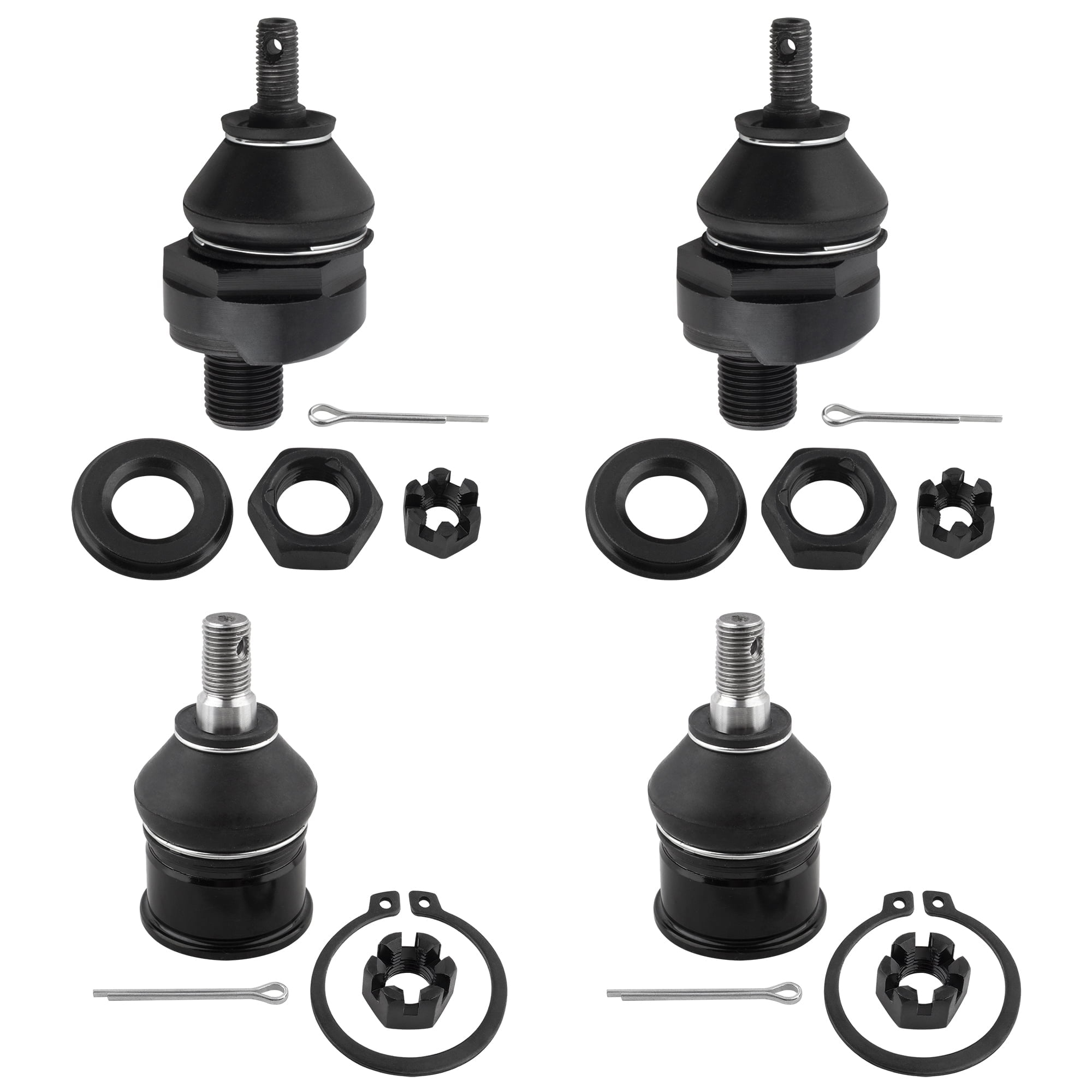 BOXI (Set of 4) Front Upper & Lower Ball Joints Suspension Kit Fit for ...