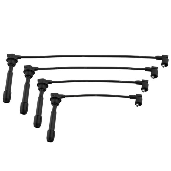 BOXI Set of 4 Ignition Spark Plug Cable Wire Set for Hyundai Elantra 1996-2012/Tiburon 1997-08/ Tucson 05-08 / for Kia Soul 10-11/Spectra 04-09/Spetra5 05-09/Sportage 05-09 | OE# 27501-23B00 671-4239