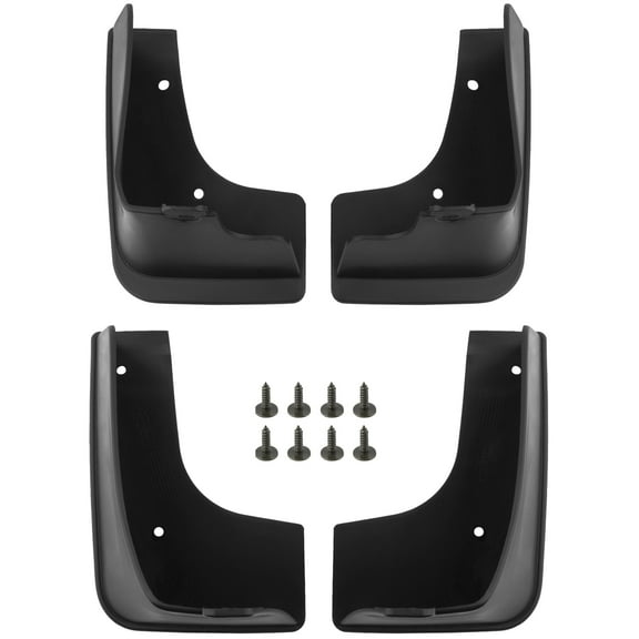 BOXI (Set of 4) Front and Rear Side Mud Flaps Splash Guards Fit for Nissan Altima 2008 2009 2010 2011 2012 Sedan only L32A Series
