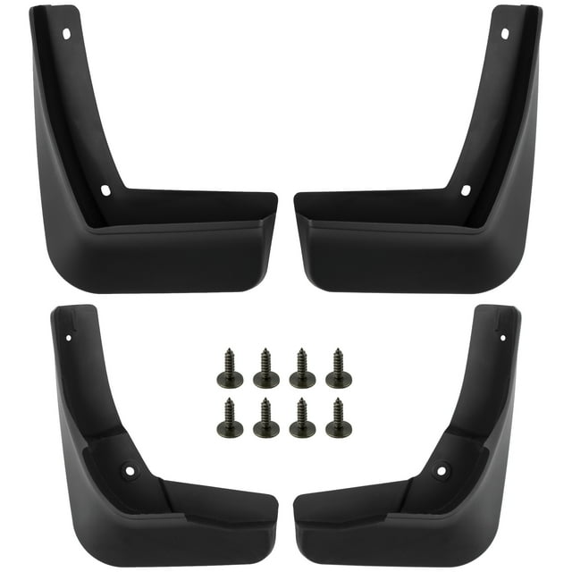 DREAMOTOR 4PCS Universal Car Mud Flaps, Splash Guards Fenders Front And