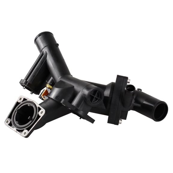 BOXI Thermostat Housing Kit Assembly with Sensor Gasket Replacement for Land Rover LR3 2005 2006 2007 2008 2009 / for Range Rover Sport 2006 2007 2008 2009 4.4L V8 | Replaces LR005631