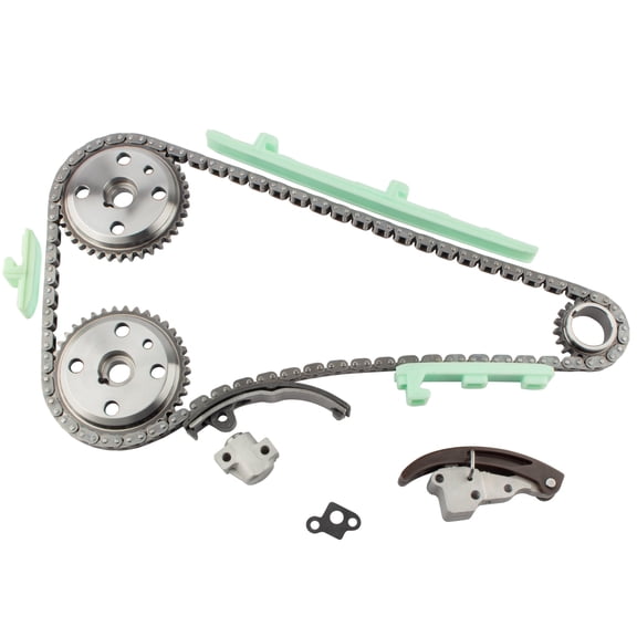 BOXI Timing Chain Kit Compatible for Buick Skylark 1996-1998/Chevy Cavalier/Malibu 1996-2002/Olds-mobile Achieva/Alero 1996-2001/for Pontiac Grand Am/Sunfire 1996-2002 2.4L l4 DOHC | TK10249