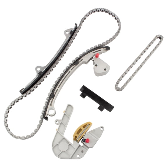 BOXI Timing Chain Kit Fit for Nissan Altima Sentra 2002 2003 2004 2005 2006 without Gears | 2.5L L4 (16 Valve) Eng. Code "QR25DE" | Replaces 13024-EA000 13021-EA00A TK3032