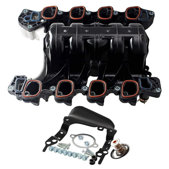 BOXI Upper Intake Manifold For 99-04 Mustang / 02 Explorer Mountaineer / 00-11 Grand Marquis Crown Victoria Town Car Includes Police Interceptor V8 4.6L 615-175 1L2Z9424FA
