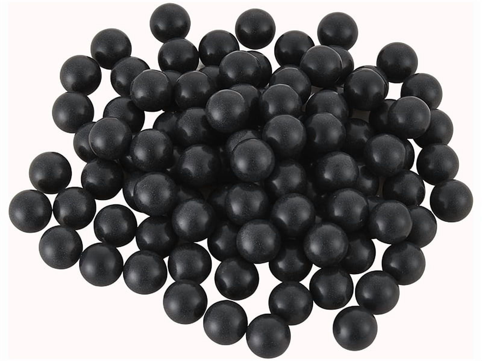 BOXIANG 100 Rounds Solid Nylon 50 Cal. Paintballs Ammo fit for Tr50 Reusable. 50 Caliber Hard Plastic Projects for Self Defense