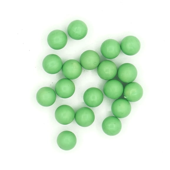 BOXIANG 100 Rounds Solid Nylon 50 Cal. Paintballs Ammo fit for Tr50 Reusable. 50 Caliber Hard Plastic Projects for Self Defense