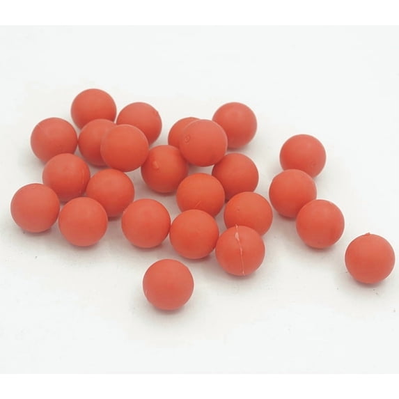 BOXIANG 100 Rounds Solid Nylon 50 Cal. Paintballs Ammo fit for Tr50 Reusable. 50 Caliber Hard Plastic Projects for Self Defense