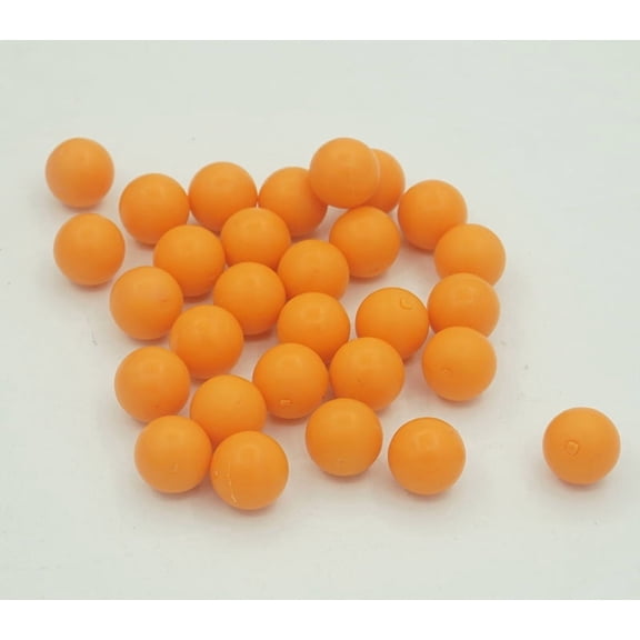 BOXIANG 100 Rounds Solid Nylon 50 Cal. Paintballs Ammo fit for Tr50 Reusable. 50 Caliber Hard Plastic Projects for Self Defense