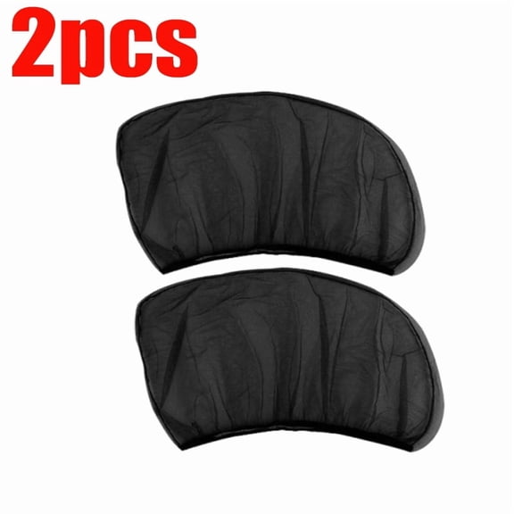 BOXIANG 2/4PCS Car Sunshade Anti-mosquito Car Window Mesh Screen Window Sunscreen Privacy Car Sunshade Block Mesh Screen