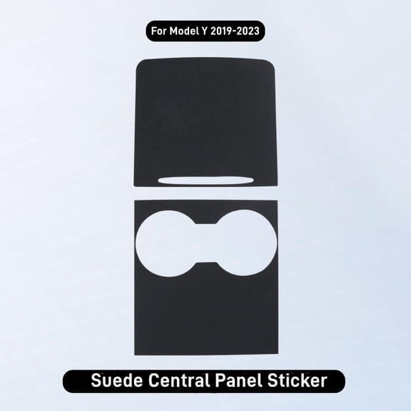 BOXIANG fit for Suede Center Console Protector Cover for Tesla Model 3 Y 2021-2026 Model Y Juniper 3 Highland Central Panel Anti-Scratch Sticker