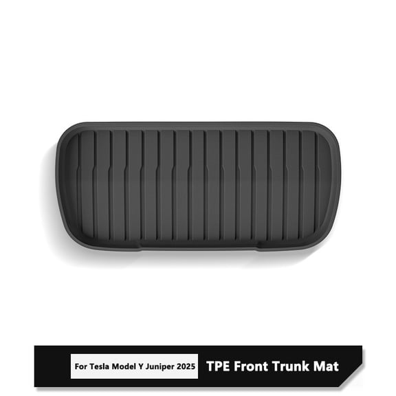 BOXIANG fit for Tesla Model Y Juniper 2025 Front Rear Trunk Mat TPE Lower Storage Box Pads Protective Cover Cargo Liner Trunk Tray Floor Mat