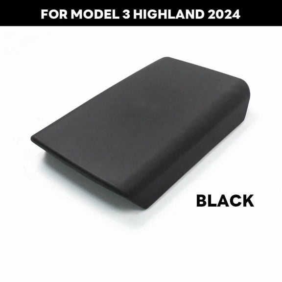 BOXIANG fit for Tesla Model Y Launch Juniper 2025 Model 3 Highland 2024 TPE Soft Case Center Console Arm Rest Lid Armrest Cover Accessories
