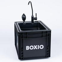 BOXIO - Portable Sink - Compact Mobile Sink for Camping, Garden, Outdoor Events, Worksite, RV, Indoor