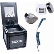 BOXIO - حوض محمول - حوض متنقل مدمج للتخييم ، حديقة ، أحداث خارجية ، موقع عمل ، RV ، داخلي