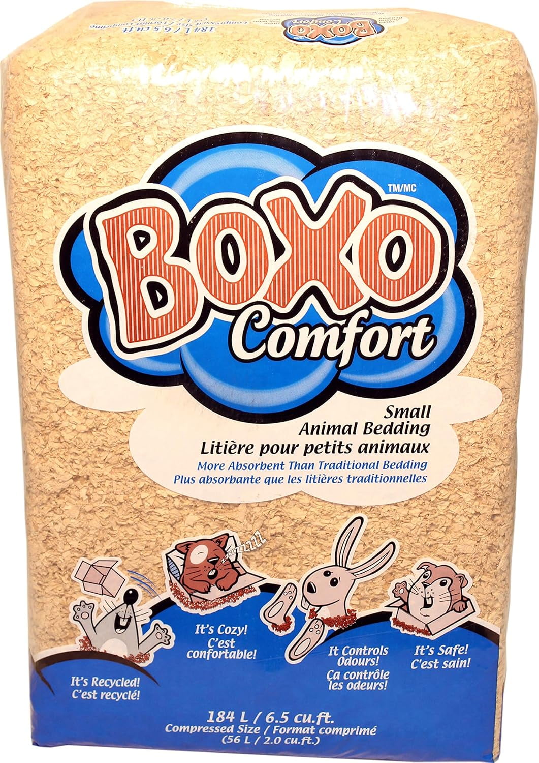 BOXO Soft Low Dust Bedding for Pets - Walmart.com