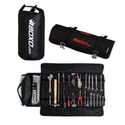 BOXO USA UTV Tool Roll - Heavy Duty Universal Tool Bag Organizer for Side by Side, RZR, CanAm, UTV, Truck Tool Roll + Dry Bag