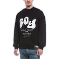 thumbnail image 1 of BOY LONDON mens  Past, Present, Future Crewneck Sweatshirt, m, Black, 1 of 3