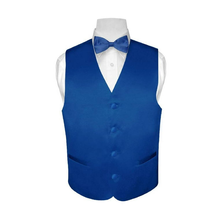 Boys royal blue vest shop