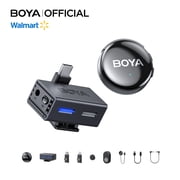 BOYA BOYALINK3 iphone Microphone, Solo Creator Kit for High-quality content