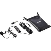 BOYA BY-M1 3.5mm Electret Condenser Microphone with 1/4" adapter for Smartphones iPhone DSLR Cameras PC
