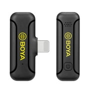 BOYA BY-WM3T2-D1 Clip-on Microphones for Clear Sound Recording and Interviews