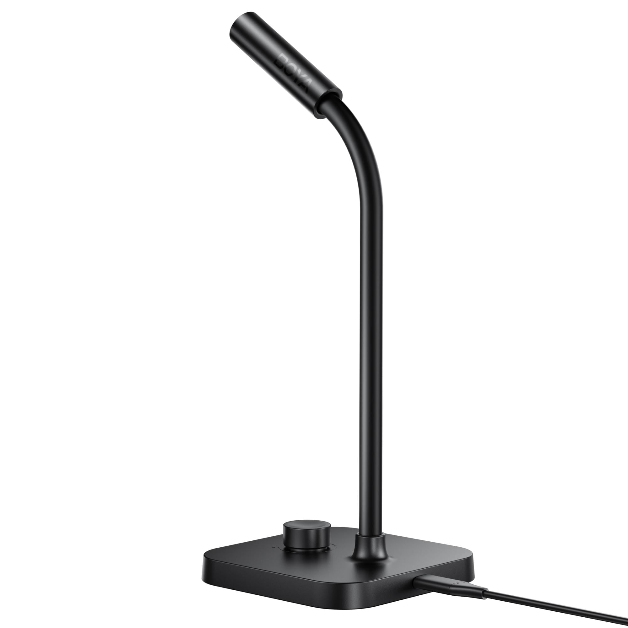 BOYA Gaming Computer USB Microphone for Business Meetings, Audiobook Recording, Interviews, 0–25 dB Gain, 9.7mm Capsule, 16 Bit CD Audio