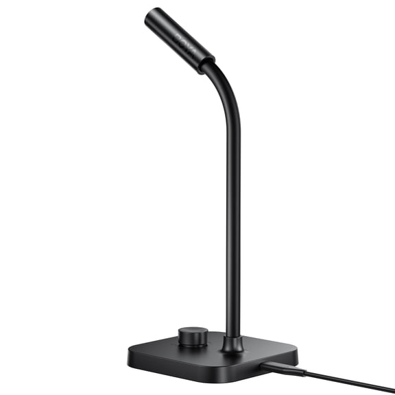 BOYA Gaming Computer USB Microphone for Business Meetings, Audiobook Recording, Interviews, 0–25 dB Gain, 9.7mm Capsule, 16 Bit CD Audio