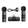 thumbnail image 1 of BOYA Wireless Microphone System BY-V20 One-Trigger-Two 2.4G with Clip-On Phone Mic for Type-C Android, 1 of 7