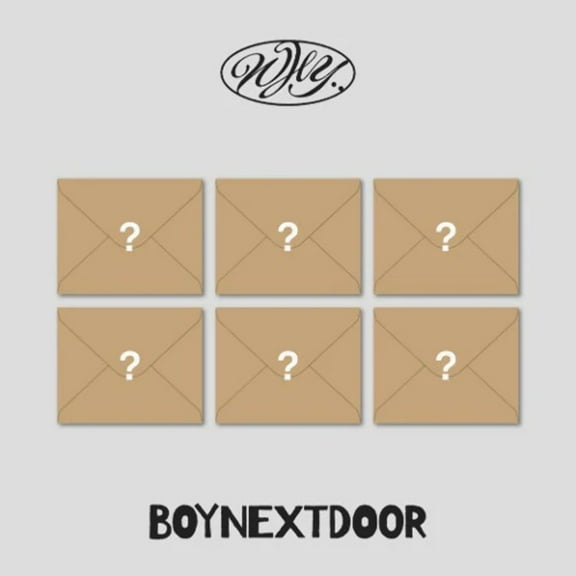 BOYNEXTDOOR ALBUM - 1ST EP 'WHY..' (LETTER VER.)