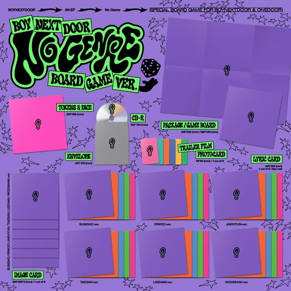 BOYNEXTDOOR - BOYNEXTDOOR 4th EP [No Genre] (Board Game ver.) - CD