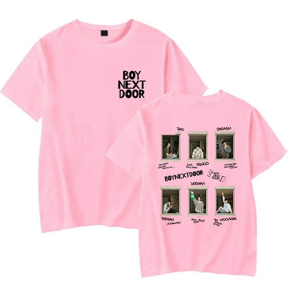 BOYNEXTDOOR Cosplay Merch KPOP Tour T-shirt Short Sleeve Women Men Summer Tee Top Tshirt