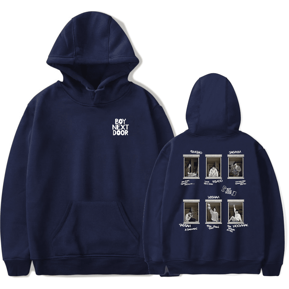 BOYNEXTDOOR Merch Kpop Tour Hoodie Sweatshirt New Logo Women