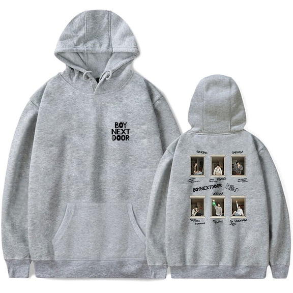 BOYNEXTDOOR Kpop Hoodie Streetwear Long Sleeve Pullover Daily Harajuku