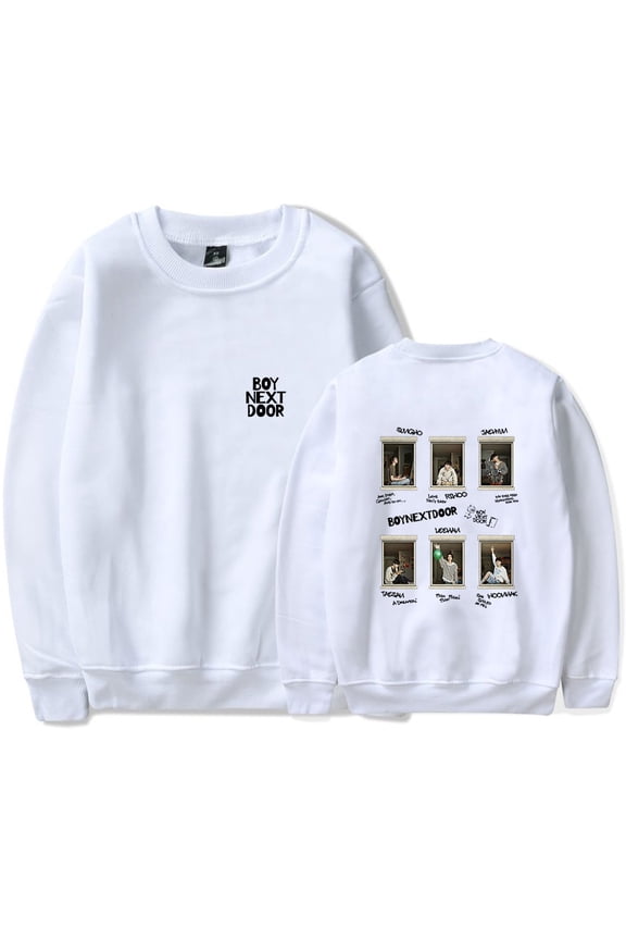 BOYNEXTDOOR Kpop Pullover Long-Sleeved Top Man/Woman Hip Hop Unique Tops