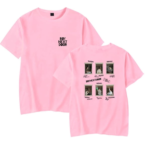 BOYNEXTDOOR Kpop Tee Shirt Casual Tshirt Summer Short Sleeved