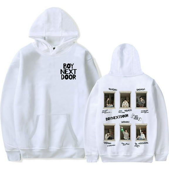 BOYNEXTDOOR Merch Kpop Tour Hoodie Sweatshirt New Logo Women/Men Cosplay Pullovers Hooded Longsleeve