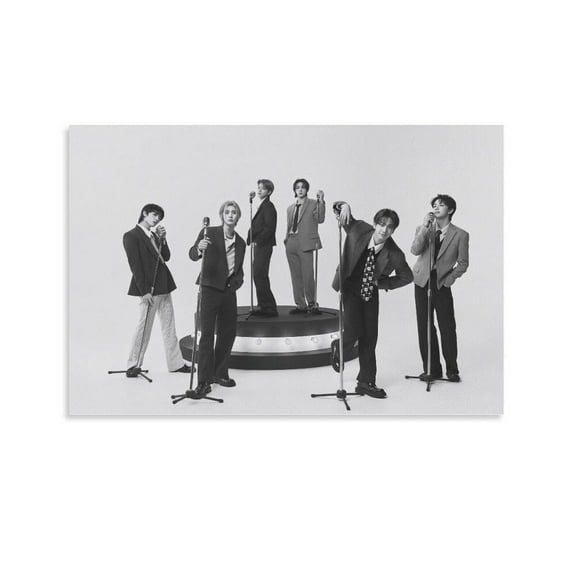 BOYNEXTDOOR THE NEXT SHOW MUSIC Canvas Poster Bedroom Decor Sports Landscape Office Room Decor Poster Gift