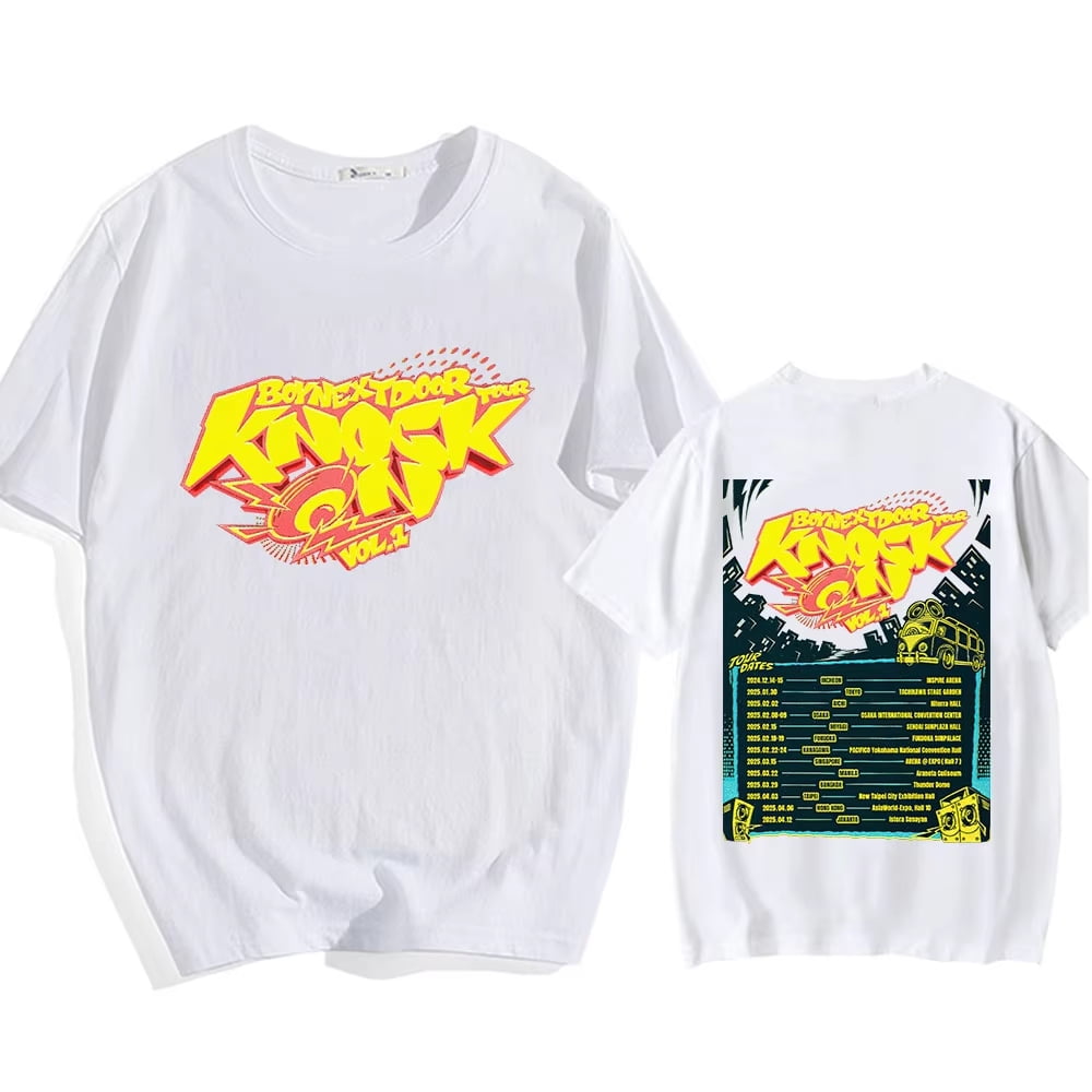 BOYNEXTDOOR TOUR KNOCK ON Vol 1 2025 T shirt Album 19 99 Printing BOYNEXTDOOR TOUR KNOCK ON Vol 1 2025 T shirt Album 19 99 Printing