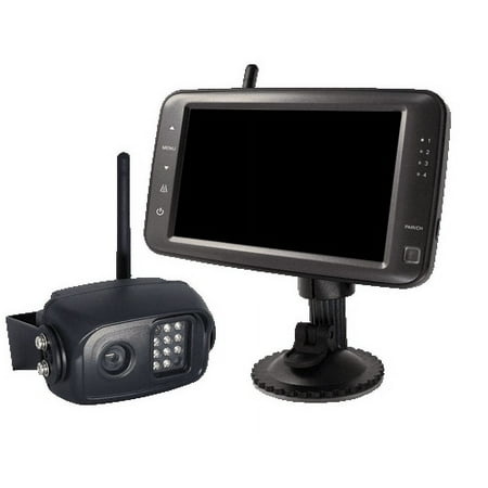 BOYO VTC500R - Digital Wireless Single Camera System with 5” Monitor for Car, Truck, SUV and Van (4-Channel System)