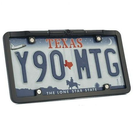 BOYO VTL375HD - Ultra Slim Full-Frame License Plate HD Backup Camera (Black)