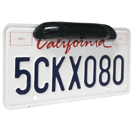 BOYO VTL421SR - Bar-Type License Plate Backup Camera with Parking Sensors (Black)