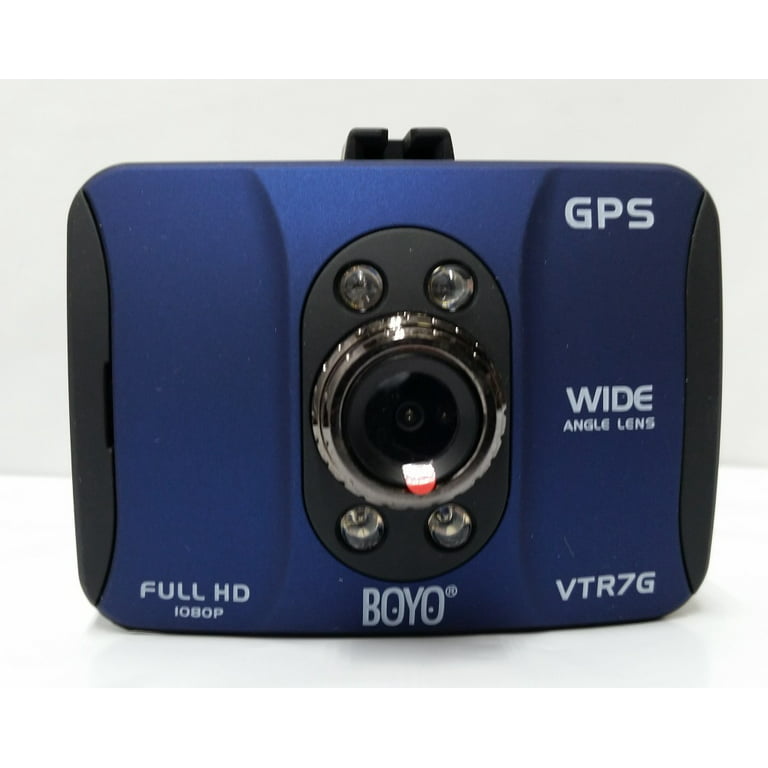 Boyo VTR7G Full HD Dash Cam Black Box Recorder with Built-in