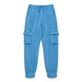 thumbnail image 1 of Wonder Nation Boys Garment Dyed Fleece Cargo Pants, Sizes 4-18 & Husky, 1 of 3
